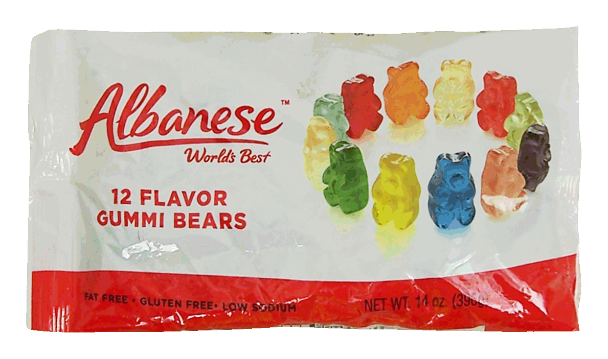 Albanese World's Best 12 flavor gummi bears Full-Size Picture